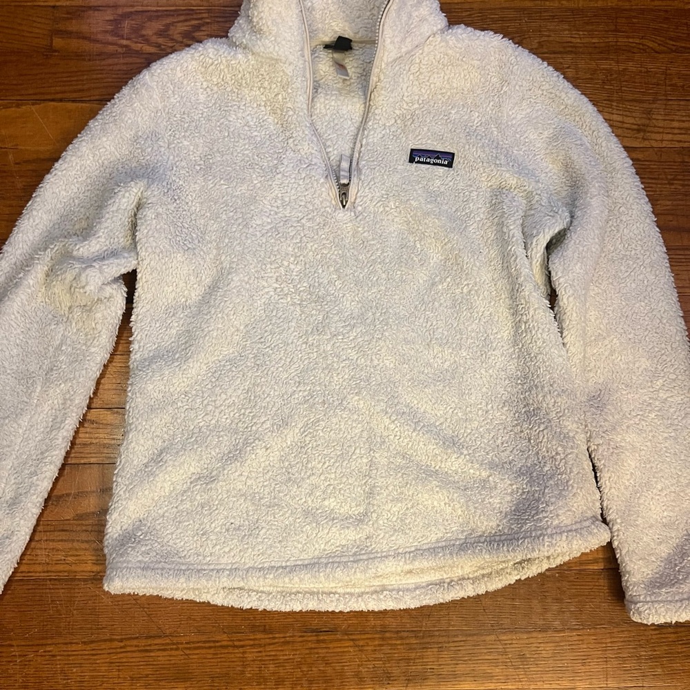 Patagonia Cream Fleece Jacket